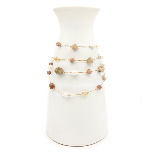 Cindy Long Rutilated Quartz Necklace