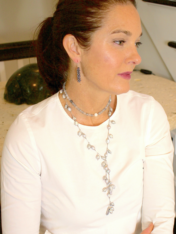 Cynthia lariat necklace