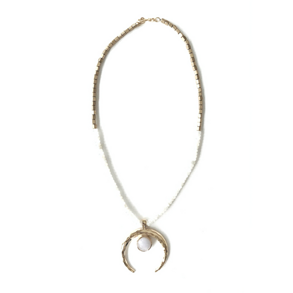 Windsor Collection Moonstone Short Necklace
